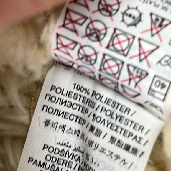 Mng - Mango Faux Shearling  Coat - Picture 11 of 12